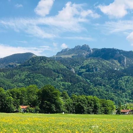 Kampenzeit Ferienwohnung-Traumhafter Panoramablick Aschau im Chiemgau Exterior photo