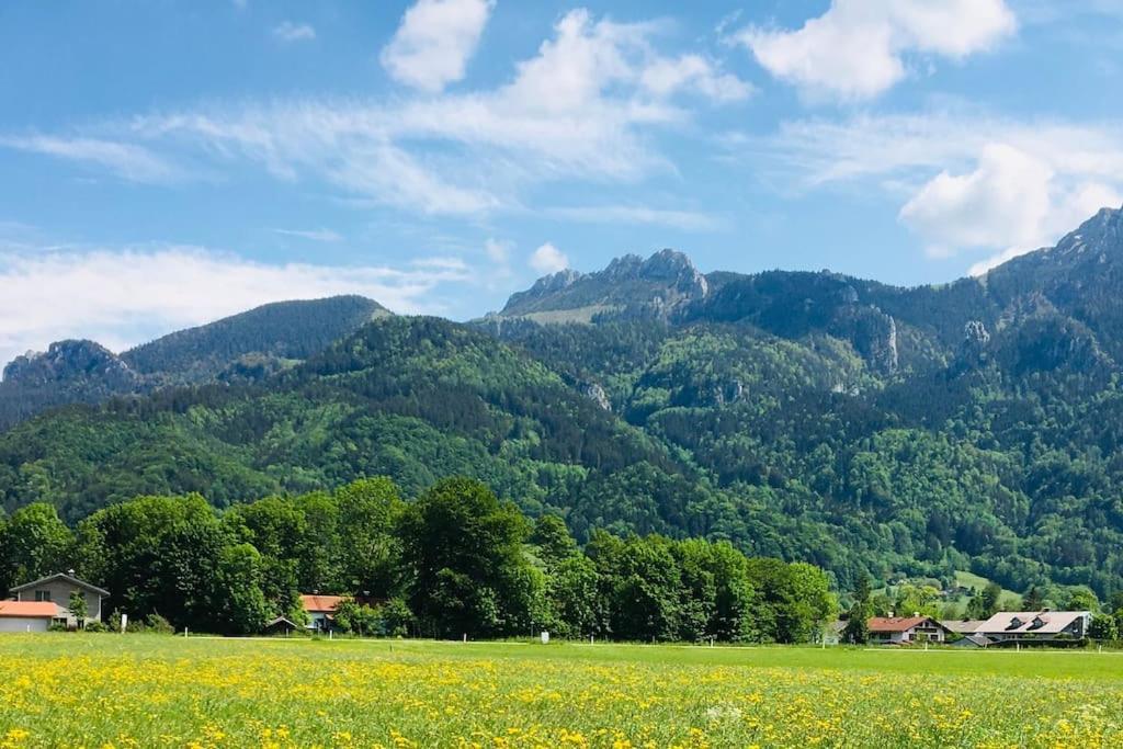 Kampenzeit Ferienwohnung-Traumhafter Panoramablick Aschau im Chiemgau Exterior photo