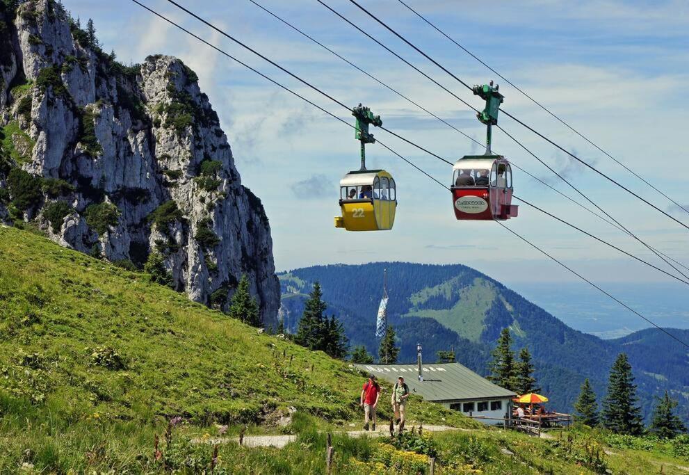 Kampenzeit Ferienwohnung-Traumhafter Panoramablick Aschau im Chiemgau Exterior photo