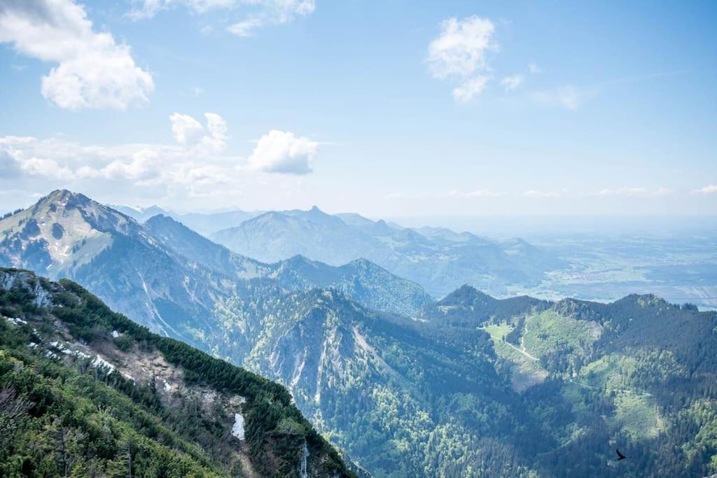 Kampenzeit Ferienwohnung-Traumhafter Panoramablick Aschau im Chiemgau Exterior photo